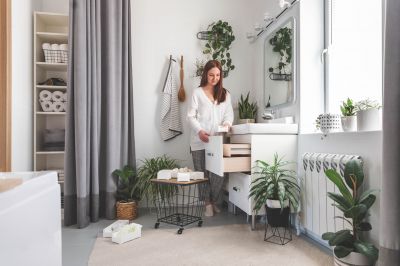 Bathroom Cabinet Renovation